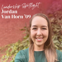 Leadership Spotlight: Jordan Van Horn '09 Leadership Spotlight: Jordan Van Horn '09